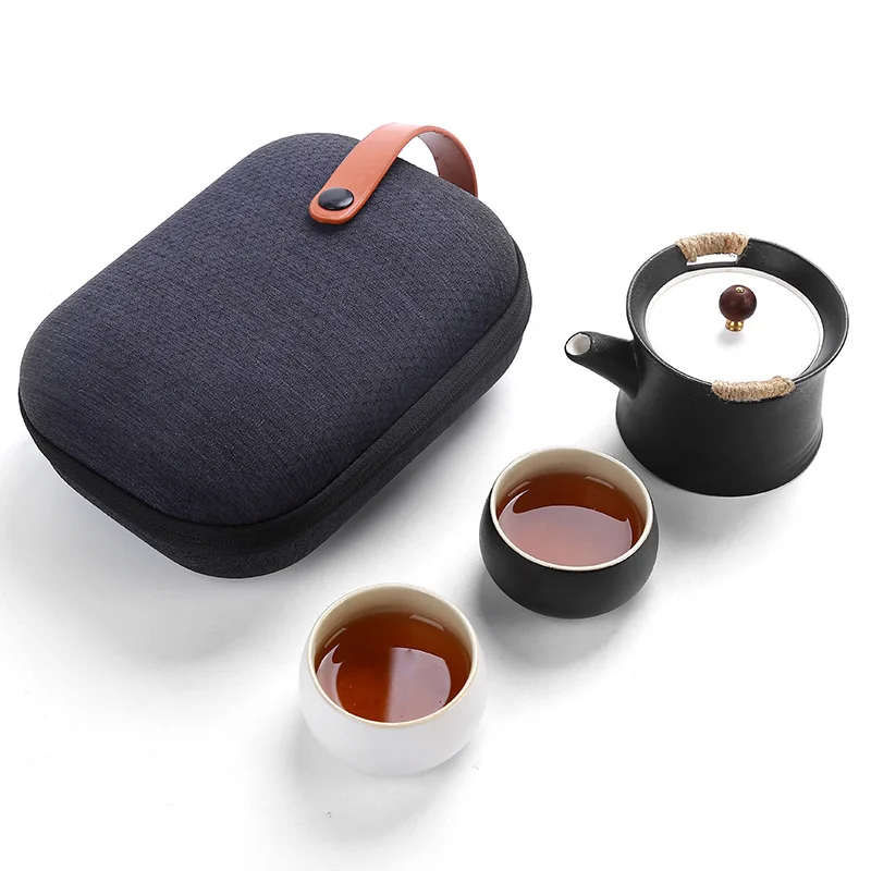 Fang ran Travel Tea Set a Pot of Two Cup Kung Fu Tea Set Portable Customizable Logo Wholesale Enterprise Gift
Fang ran Travel Tea Set a Pot of Two Cup Kung Fu Tea Set Portable Customizable Logo Wholesale Enterprise Gift