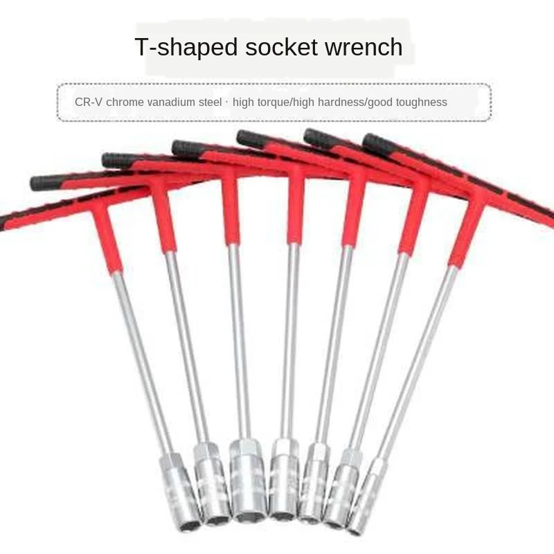 8-19mm Hexagonal T-wrench Multi-function Extended Manual Car and Motorcycle Repair Sleeve Tool Manual Screwdriver
8-19mm Hexagonal T-wrench Multi-function Extended Manual Car and Motorcycle Repair Sleeve Tool Manual Screwdriver