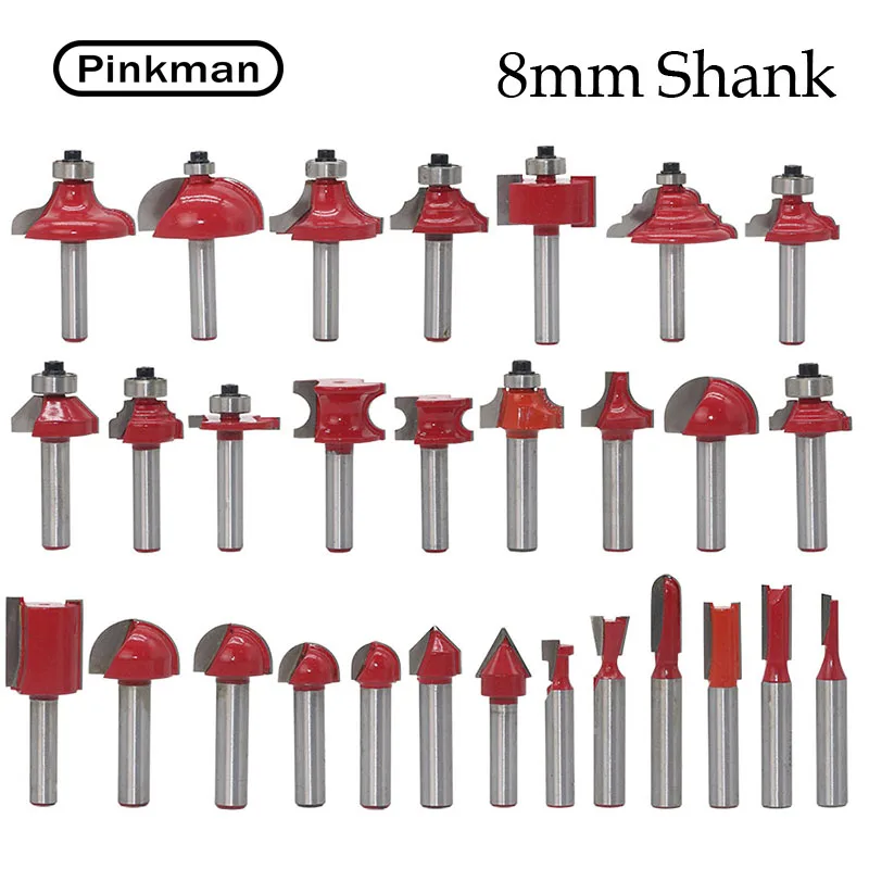 Pinkman 1pc 8mm Shank Wood Router Bit Straight End Mill Trimmer Cleaning Round Router Bits Tools Milling Cutter Carbide Cutters
Pinkman 1pc 8mm Shank Wood Router Bit Straight End Mill Trimmer Cleaning Round Router Bits Tools Milling Cutter Carbide Cutters