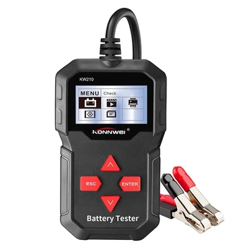 KONNWEI KW210 New Automatic Smart 12V Car Battery Tester Auto Battery Analyzer 100 to 2000CCA Cranking Car Battery-Tester
KONNWEI KW210 New Automatic Smart 12V Car Battery Tester Auto Battery Analyzer 100 to 2000CCA Cranking Car Battery-Tester