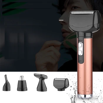 Nose Hair Trimmer Beard Trimmer for Men 4 in 1 Grooming Kit Multifunctional Trimmer EU Plug
Nose Hair Trimmer Beard Trimmer for Men 4 in 1 Grooming Kit Multifunctional Trimmer EU Plug