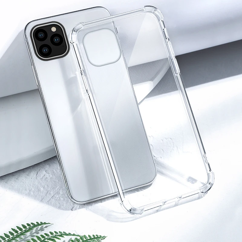 Silicone Case For Apple iphone 11 pro Cover for iPhone Max 2019 Fundas aiphone iphone11pro Shockproof Airbag Coque | Мобильные