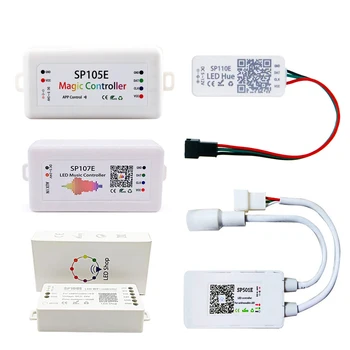 Music Led Controller Bluetooth Smart Wifi SP107E/SP108E/SP105E For Individuaily Addressable WS2812 SK6812 WS2811 Led Strip
Music Led Controller Bluetooth Smart Wifi SP107E/SP108E/SP105E For Individuaily Addressable WS2812 SK6812 WS2811 Led Strip