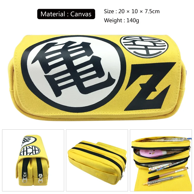 Anime Dragon Ball Cosplay Pen Bags Double Zipper School Pencil Case Box Cosmetic Makeup Bag Storage Bag Gift
Anime Dragon Ball Cosplay Pen Bags Double Zipper School Pencil Case Box Cosmetic Makeup Bag Storage Bag Gift
