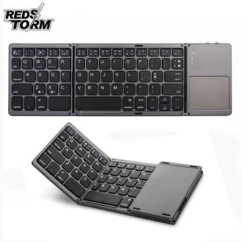 Folding Portable Wireless keyboard bluetooth Rechargeable English BT Touchpad Mini Keypad For IOS/Android/Windows ipad Tablet
Folding Portable Wireless keyboard bluetooth Rechargeable English BT Touchpad Mini Keypad For IOS/Android/Windows ipad Tablet