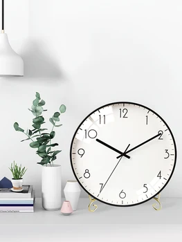 Simple Metal Round Mute Wall Clock Living Room Home Office Decor Accessories Nordic Style Modern Bedroom Art Clocks Gift LA26
Simple Metal Round Mute Wall Clock Living Room Home Office Decor Accessories Nordic Style Modern Bedroom Art Clocks Gift LA26