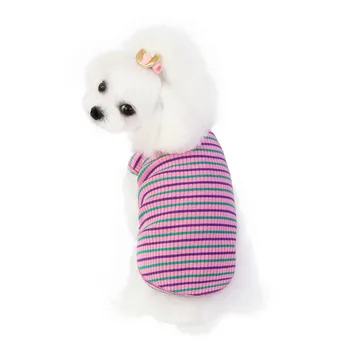 Color Stripes Dog Vest Skirt Summer Dog Clothes Cat Puppy Clothing Yorkshire Poodle Bichon Pomeranian Schnauzer Outfit Apparel
Color Stripes Dog Vest Skirt Summer Dog Clothes Cat Puppy Clothing Yorkshire Poodle Bichon Pomeranian Schnauzer Outfit Apparel