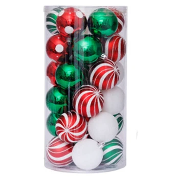 JEYL 30PCS Christmas Tree Ball Decorations Ornament Hanging Pendant Merry Christmas Decor for Home Natal Gift Happy
JEYL 30PCS Christmas Tree Ball Decorations Ornament Hanging Pendant Merry Christmas Decor for Home Natal Gift Happy