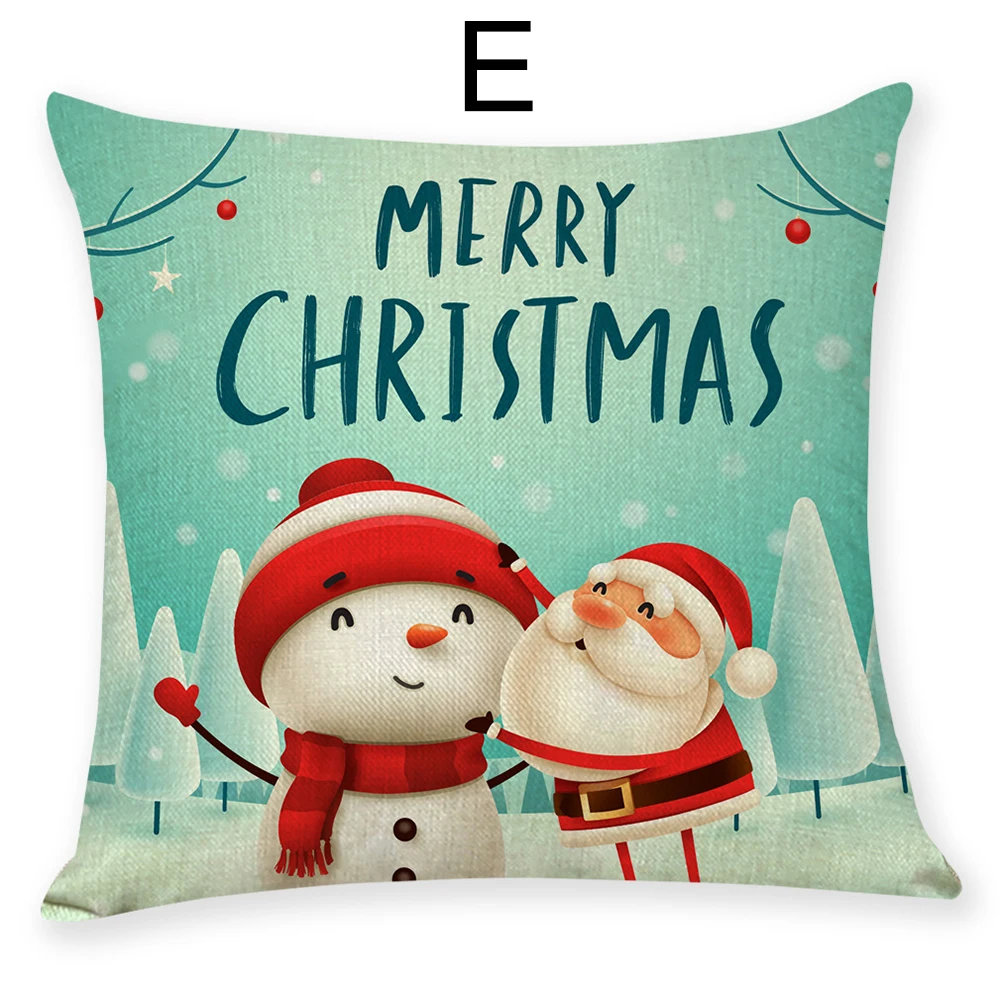 santa claus christmas pillowcase christmas decor for home