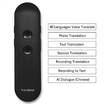 Portable Smart Voice Translator Upgrade Version for Learning Travel Business Meeting 3 in 1 voice Text Photo Language translator
Portable Smart Voice Translator Upgrade Version for Learning Travel Business Meeting 3 in 1 voice Text Photo Language translator
