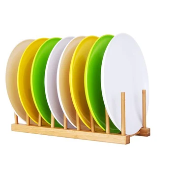Wooden Dish Rack Plates Holder Kitchen Storage Bowl Cup Pot Lid Cutting Board Shelf Bookshelf Room Decor Organizer KitchenTools
Wooden Dish Rack Plates Holder Kitchen Storage Bowl Cup Pot Lid Cutting Board Shelf Bookshelf Room Decor Organizer KitchenTools