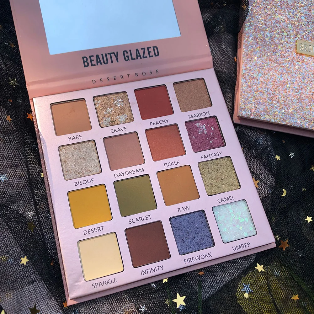 Eyeshadow Pallete 16 Colors Colorful Waterproof Concealer eyeshadows Makeup Pallete Lasting-Effect Eye Shadow TSLM2
Eyeshadow Pallete 16 Colors Colorful Waterproof Concealer eyeshadows Makeup Pallete Lasting-Effect Eye Shadow TSLM2