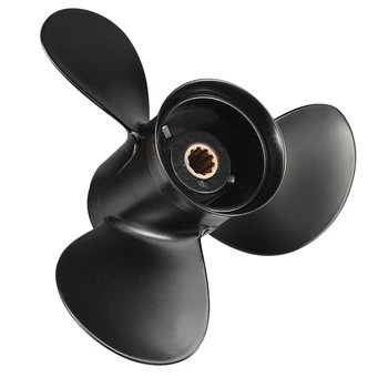 Outboard Propeller Aluminium Alloy for Tohatsu Mariner for Mercury for Nissan 25-30HP 10 Spline Tooths 346-64104-5/3R0B645270
Outboard Propeller Aluminium Alloy for Tohatsu Mariner for Mercury for Nissan 25-30HP 10 Spline Tooths 346-64104-5/3R0B645270