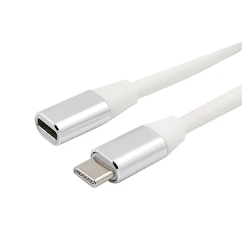 USB 3.1 Type C Male to Female Extension Cable PVC Wire Extending Connector Data Cable USB-C Connector
USB 3.1 Type C Male to Female Extension Cable PVC Wire Extending Connector Data Cable USB-C Connector