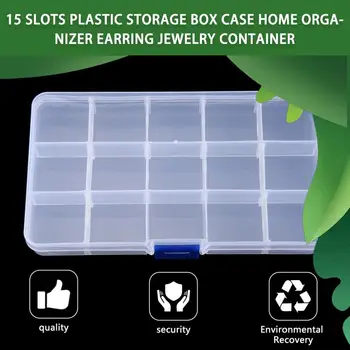 Plastic Transparent Storage Jewelry Box Compartment Adjustable Container for Beads earring box for jewelry rectangle Box Case
Plastic Transparent Storage Jewelry Box Compartment Adjustable Container for Beads earring box for jewelry rectangle Box Case
