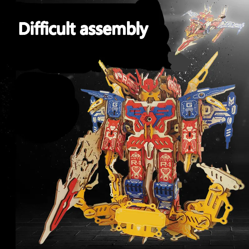 2020 new high quality DIY 3d wooden puzzle robot Model brain game baby toys Assembly Model Kids adults
2020 new high quality DIY 3d wooden puzzle robot Model brain game baby toys Assembly Model Kids adults