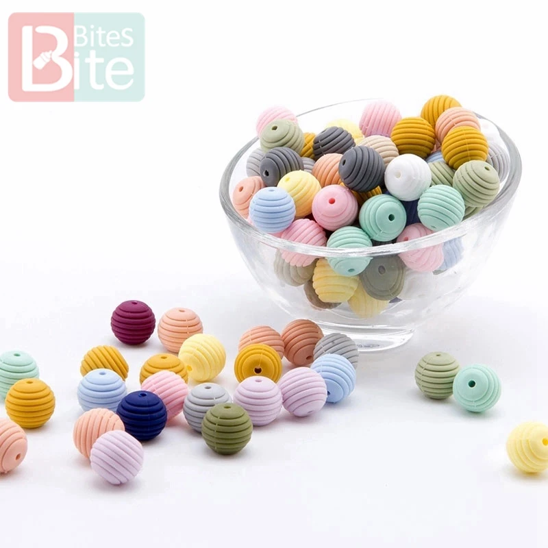 Lassen sie machen Silikon Perlen Beißringe 15mm 20 stücke DIY Gewinde Silica Perlen BPA FREI 4-6 Monate spirale Food Grade Silik
Lassen sie machen Silikon Perlen Beißringe 15mm 20 stücke DIY Gewinde Silica Perlen BPA FREI 4-6 Monate spirale Food Grade Silik
