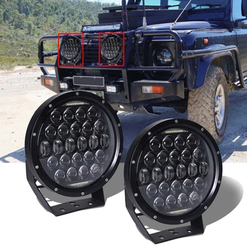 

9inch 300W Offroad Car 4WD Truck Tractor Boat Trailer 4x4 SUV ATV 24V 12V Spot LED Light Bar LED Work Light