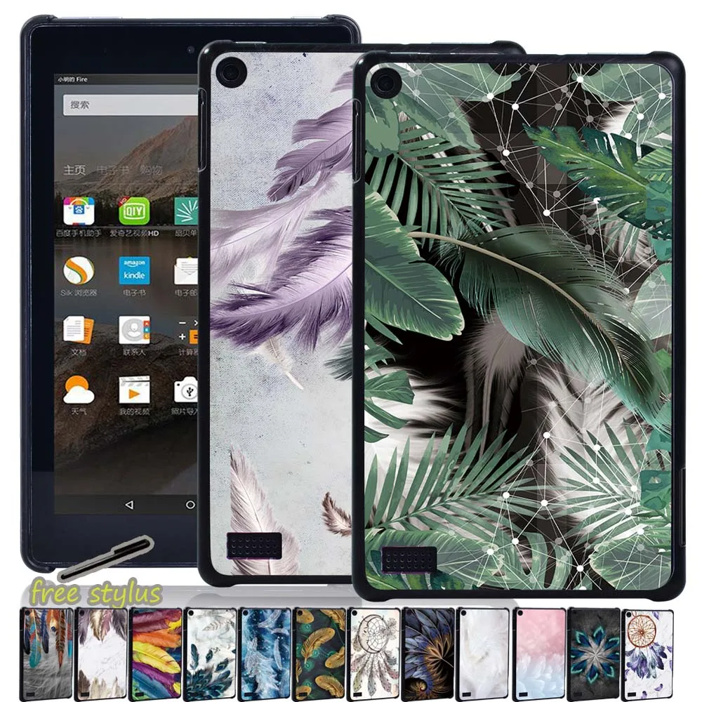 Tablet Case for Amazon Fire 7(5th/7th/9th Gen)/HD 8(6th/7th/8th Gen)/HD 10(5th/7th/9th Gen) - Feather Slim Hard Shell Back Case
Tablet Case for Amazon Fire 7(5th/7th/9th Gen)/HD 8(6th/7th/8th Gen)/HD 10(5th/7th/9th Gen) - Feather Slim Hard Shell Back Case