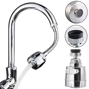 Hot 360 Degree Faucet Sprayer Rotary Splash-Proof Kitchen Faucet Sprayers Water Tape Nozzle Kitchen Bathroom Faucet Nozzle
Hot 360 Degree Faucet Sprayer Rotary Splash-Proof Kitchen Faucet Sprayers Water Tape Nozzle Kitchen Bathroom Faucet Nozzle