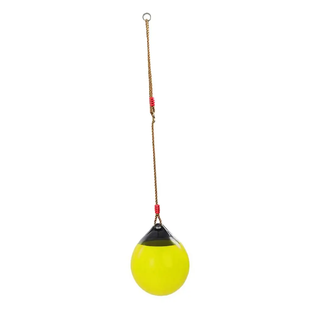 Ball Swing Seat w/ Rope for Kids Adults Balance Gyms Playground Backyard Play Set Ball Swing Seat w/ Rope for Kids Adults Balance Gyms Playground Backyard Play Set