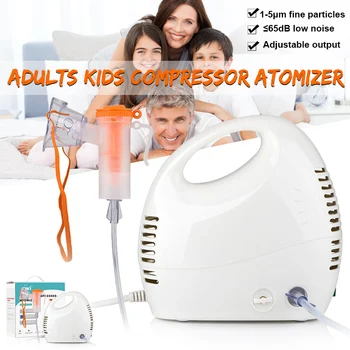 Adjustable Compressed Atomizer multifunctional Low noise Nebulizer Medicine Inhaler Air Compression Homely Atomizer
Adjustable Compressed Atomizer multifunctional Low noise Nebulizer Medicine Inhaler Air Compression Homely Atomizer