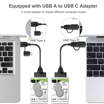 2.5 Inch HDD SSD Plug And Play Computer Accessories Hard Disk Convert Cable UASP Adapter Converter USB 3.0 To SATA 22pin Stable
2.5 Inch HDD SSD Plug And Play Computer Accessories Hard Disk Convert Cable UASP Adapter Converter USB 3.0 To SATA 22pin Stable
