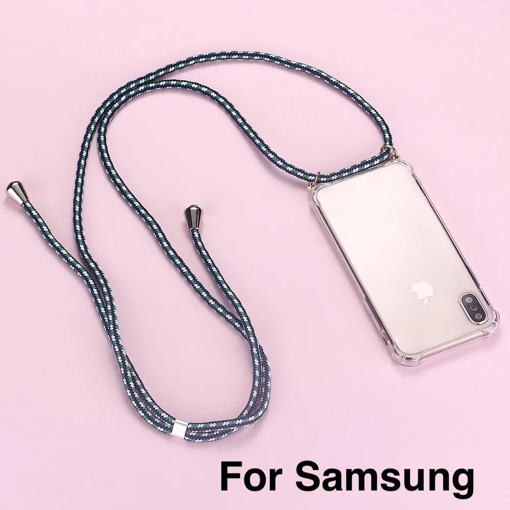 Strap Cord Chain Phone Tape Necklace Lanyard Mobile Phone Case for Carry to Hang For SAMSUNG S8 S9 S10 Note9 A50 A70 A7 A8 A9
Strap Cord Chain Phone Tape Necklace Lanyard Mobile Phone Case for Carry to Hang For SAMSUNG S8 S9 S10 Note9 A50 A70 A7 A8 A9