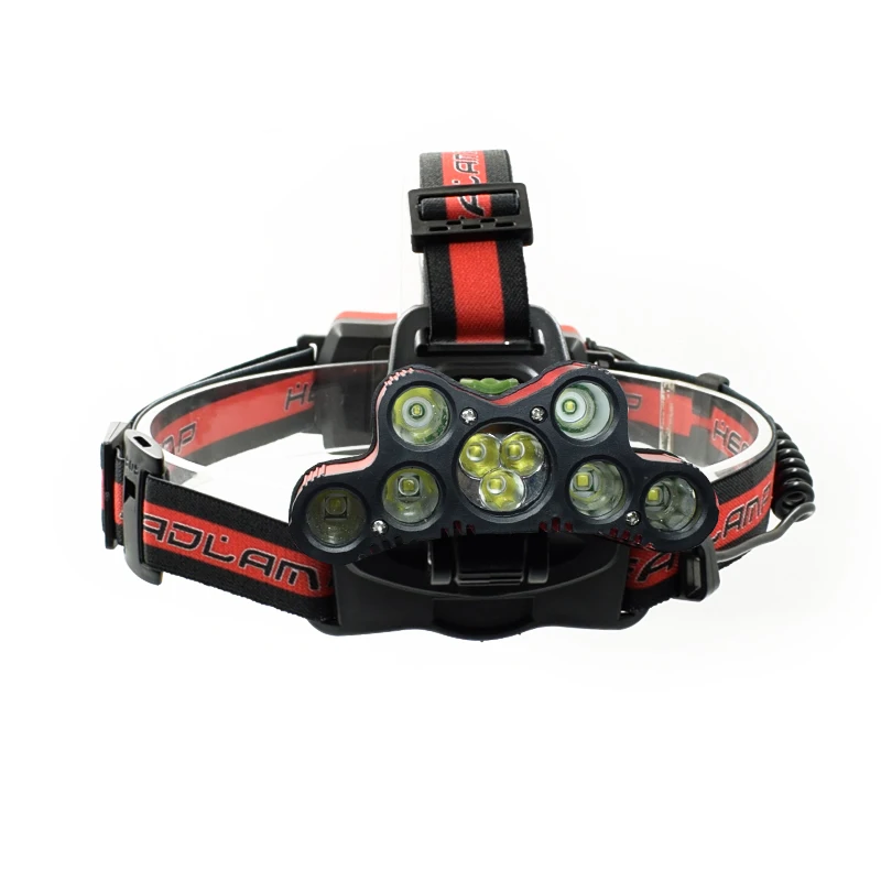 Powerful 2400 Lumens LED Headlamp Super Bright Rechargeable 6 Modes Frontal Headlight Portable 9 LED Night Fishing Flashlight
Powerful 2400 Lumens LED Headlamp Super Bright Rechargeable 6 Modes Frontal Headlight Portable 9 LED Night Fishing Flashlight
