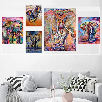 5 Pcs/Set Elephant Combination Animal Diamond Paintings Full Drill Square/Round 5D Diamond Painting Mosaic Needlework Paintings
5 Pcs/Set Elephant Combination Animal Diamond Paintings Full Drill Square/Round 5D Diamond Painting Mosaic Needlework Paintings
