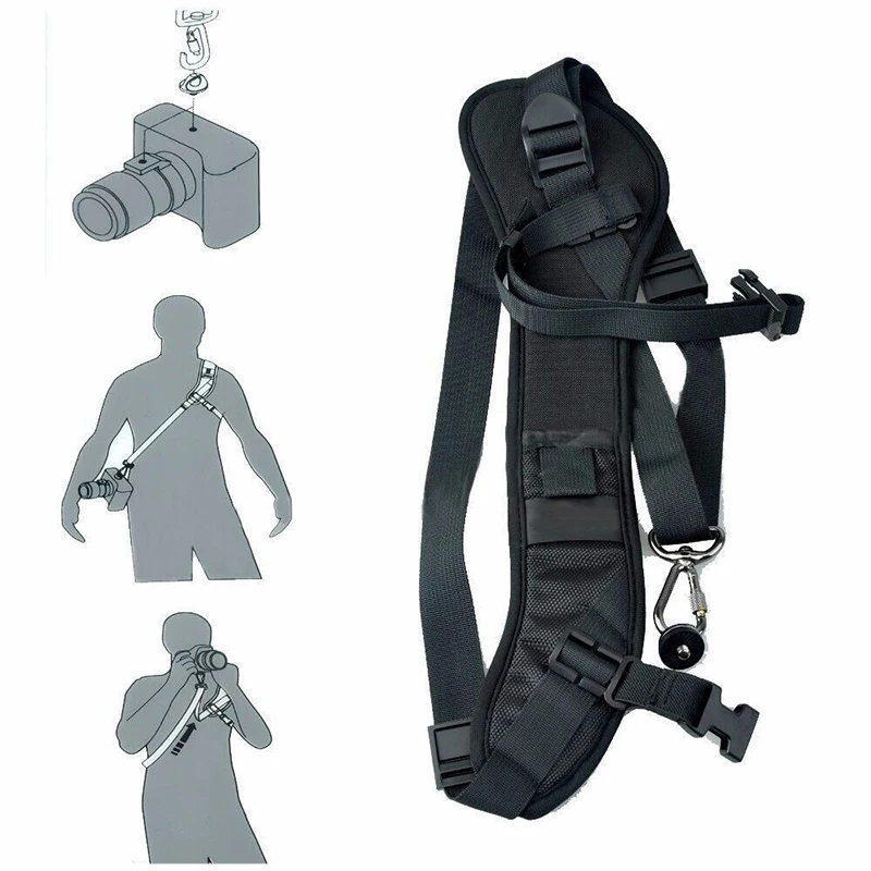 Camera Sling Strap With Screw for SLR Camera Sigal Quick Rapid Shoulder Sling Belt Neck Strap for Nikon Canon DSLR
Camera Sling Strap With Screw for SLR Camera Sigal Quick Rapid Shoulder Sling Belt Neck Strap for Nikon Canon DSLR