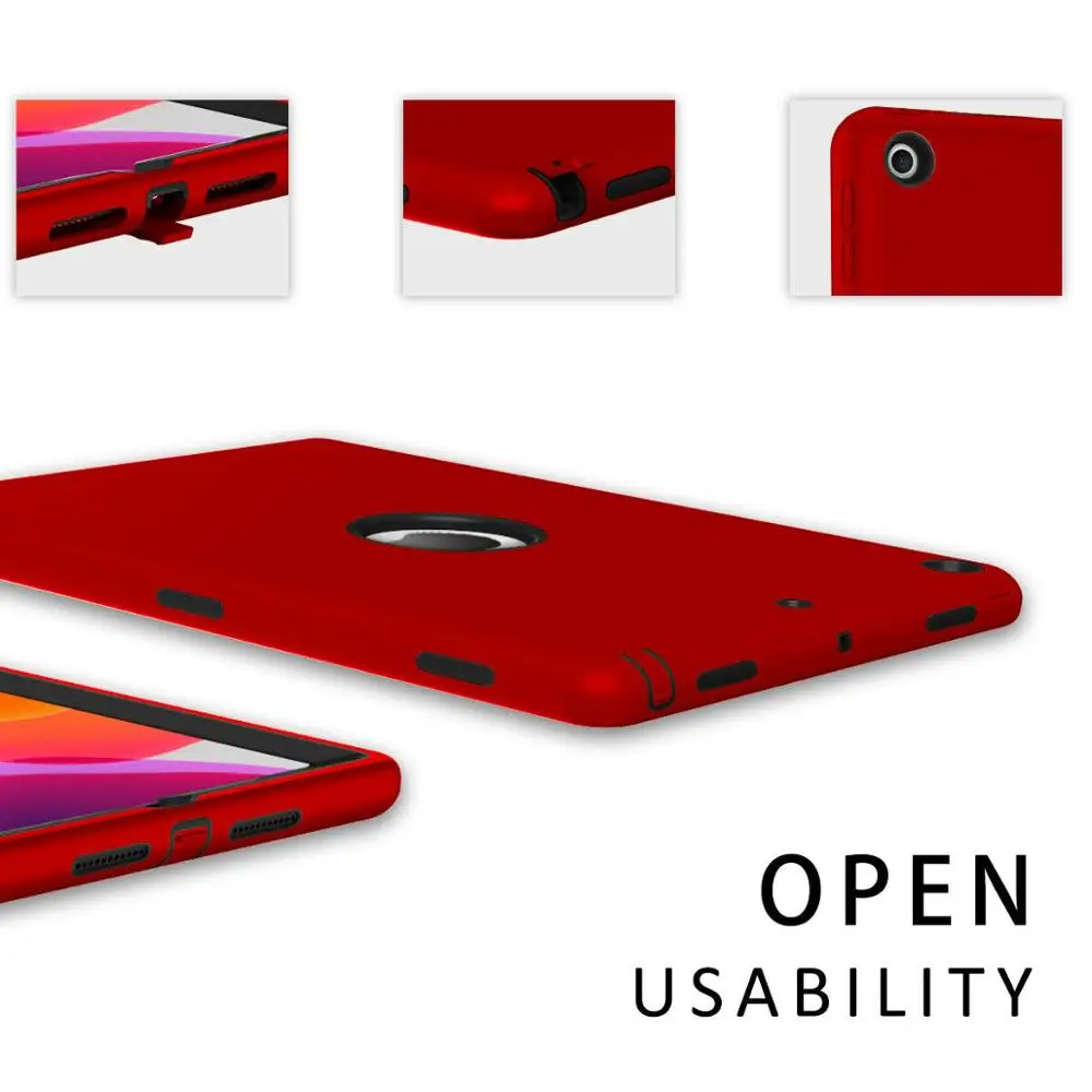 For Apple iPad 10.2" 7th Generation 2019 Case Shockproof Hybrid Protective Cover Silicone Anti Dust Protect Cover for ipad 2019
For Apple iPad 10.2" 7th Generation 2019 Case Shockproof Hybrid Protective Cover Silicone Anti Dust Protect Cover for ipad 2019