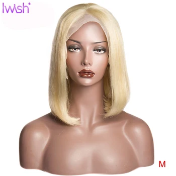 613 Blonde Bob Lace Front Wig Short Brazilian Straight Human Hair Wig For Women Pre plucked IWISH 150% 13X4 Transparent Lace Wig
613 Blonde Bob Lace Front Wig Short Brazilian Straight Human Hair Wig For Women Pre plucked IWISH 150% 13X4 Transparent Lace Wig