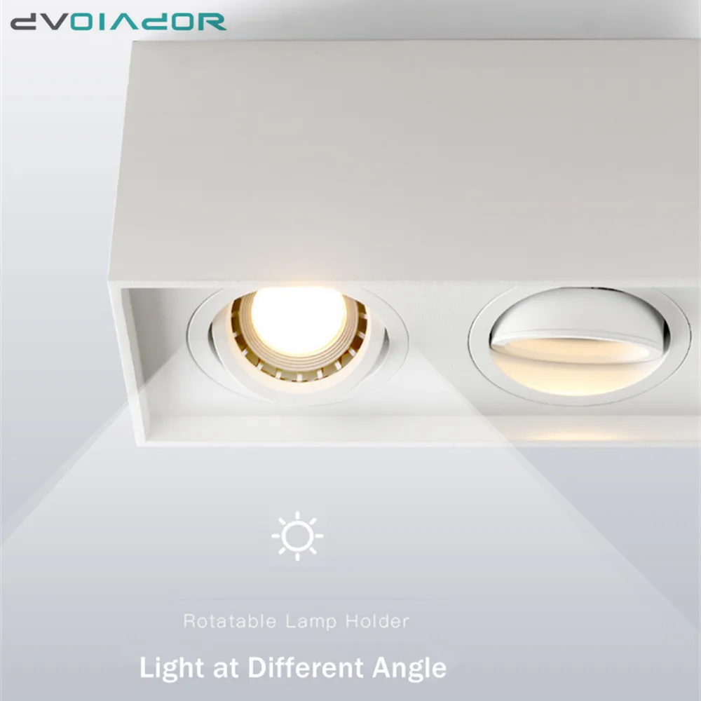 Modern Led Downlight Surface Mounted Spot led Square Angle Degree Adjustable Indoor Living Room Office Bedroom Ceiling Lamp
Modern Led Downlight Surface Mounted Spot led Square Angle Degree Adjustable Indoor Living Room Office Bedroom Ceiling Lamp