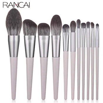 RANCAI 12pcs High Quality Makeup Brushes Set Foundation Powder Blush Eyeshadow Sponge Brush Wool Fiber Soft Hair Cosmetic Tools
RANCAI 12pcs High Quality Makeup Brushes Set Foundation Powder Blush Eyeshadow Sponge Brush Wool Fiber Soft Hair Cosmetic Tools
