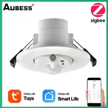 Tuya Smart ZigBee Smart Ceiling-mounted Human Presence Sensor Motion Sensor Alarm Compatible With Tuya/smart Life APP
Tuya Smart ZigBee Smart Ceiling-mounted Human Presence Sensor Motion Sensor Alarm Compatible With Tuya/smart Life APP