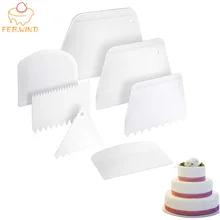 Pastry-Scraper Dough-Cutter Cake-Decoration-Tools Cakes Plastic 050