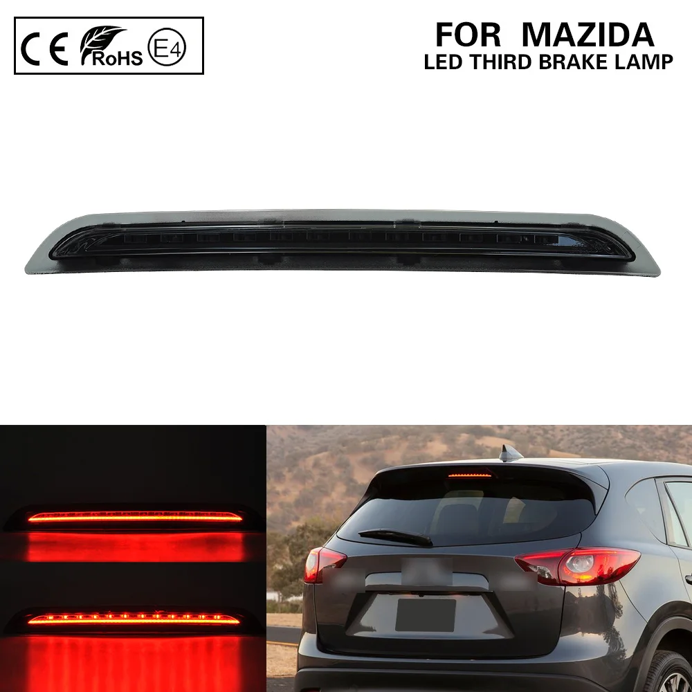 2-in-1 Function Smoke Lens LED rear Third Brake Lamp+LED Running Light for Mazda CX-5 2013~2015
2-in-1 Function Smoke Lens LED rear Third Brake Lamp+LED Running Light for Mazda CX-5 2013~2015
