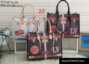 Luxury Louis Vuitton LV- Leather Handbags Women Bags Designer Brand Women's Shoulder Bags Large Capacity Ladies Hand Bags L436
Luxury Louis Vuitton LV- Leather Handbags Women Bags Designer Brand Women's Shoulder Bags Large Capacity Ladies Hand Bags L436