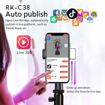 Smart Selfie Shooting AI Gimbal Personal Robot Smartphone Automatic Tracking PTZ Holder 360° Rotation Face Track Live Show
Smart Selfie Shooting AI Gimbal Personal Robot Smartphone Automatic Tracking PTZ Holder 360° Rotation Face Track Live Show