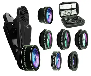 TOKOHANSUN HD 7in1 Camera Phone Lens 4K Wide macro lens portrait super Fisheye Lens CPL Filter for iPhone 7 8 Samsung smartphone
TOKOHANSUN HD 7in1 Camera Phone Lens 4K Wide macro lens portrait super Fisheye Lens CPL Filter for iPhone 7 8 Samsung smartphone