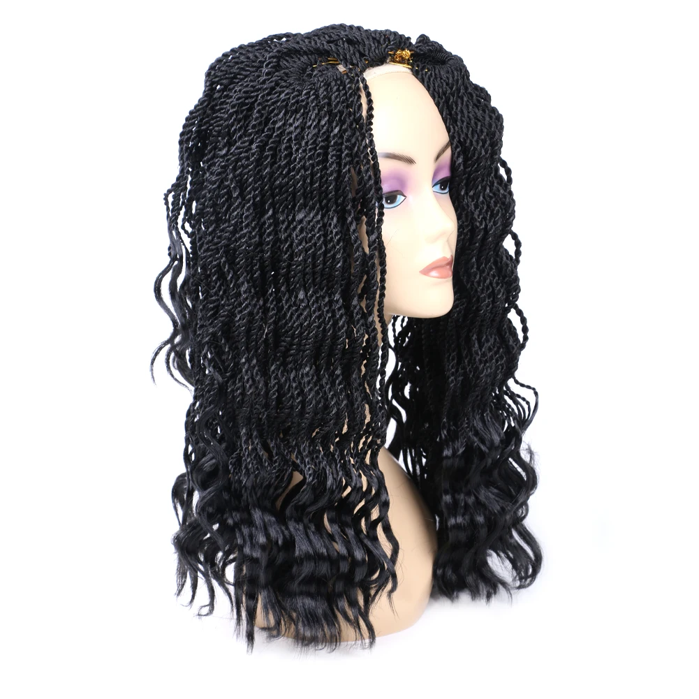 

Yihan Braiding Hair Extension Ombre Senegalese Twist Hair Crochet Braids 14” 80g T27 T30 BUG Ombre High Temperature Fiber Hair