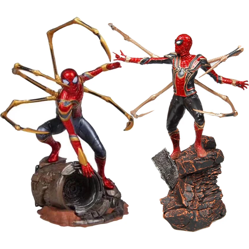 Iron Studios Marvel Avengers Super Hero Spiderman Action Figures PVC Spider Man Figure Collectible Model Toys 16-23cm
Iron Studios Marvel Avengers Super Hero Spiderman Action Figures PVC Spider Man Figure Collectible Model Toys 16-23cm