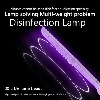 UV Germicidal Sterilization Lamp Rechargeable Ultraviolet Bulb Ultraviolet Light Uvc Lamp For Disinfect Kill Mites Deodorizer
UV Germicidal Sterilization Lamp Rechargeable Ultraviolet Bulb Ultraviolet Light Uvc Lamp For Disinfect Kill Mites Deodorizer