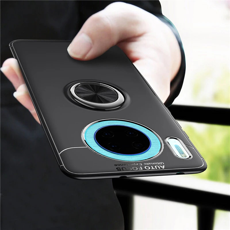 MAKAVO For Huawei Mate 30 Pro Case Mate30 Finger Ring Holder Soft Silicone Matte Back Cover Case on For Huawei Mate 20 Pro
MAKAVO For Huawei Mate 30 Pro Case Mate30 Finger Ring Holder Soft Silicone Matte Back Cover Case on For Huawei Mate 20 Pro