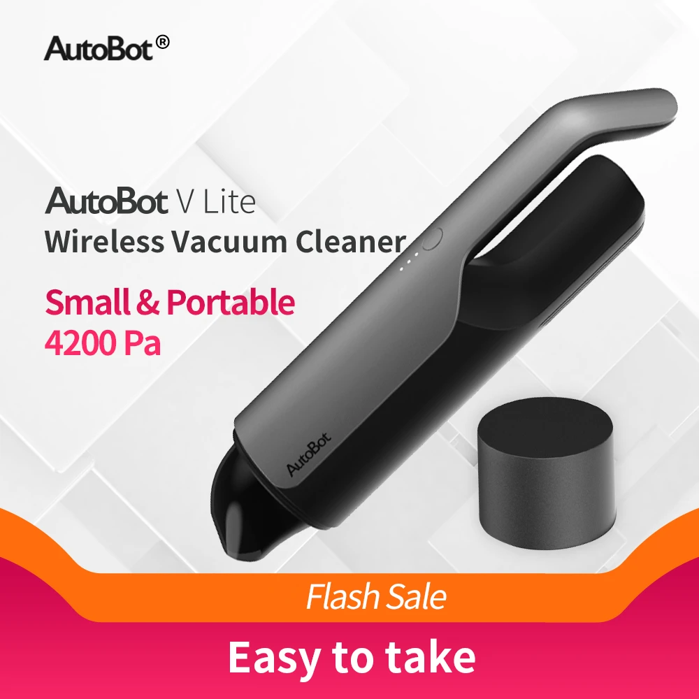 AutoBot Vlite Car Vacuum Cleaner Handheld Wireless Auto Vacuum Cleaner for Car Interior & Home & Computer Cleaning
AutoBot Vlite Car Vacuum Cleaner Handheld Wireless Auto Vacuum Cleaner for Car Interior & Home & Computer Cleaning