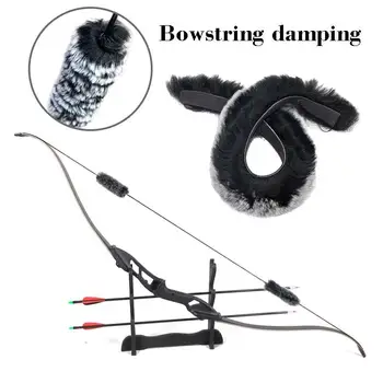 Bow String Silencer Bow Shock Absorber DIY Arrow Cat Whisker Rabbit Hair Black Gray Shooting Outdoor Sports Soft Archery Field
Bow String Silencer Bow Shock Absorber DIY Arrow Cat Whisker Rabbit Hair Black Gray Shooting Outdoor Sports Soft Archery Field