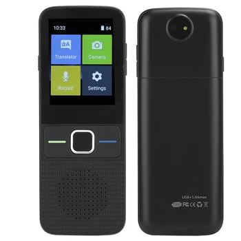 Intelligent Voice Translator 137 Languages WIFI Abroad Translation Machine 14 Countries Offline Synchronous Translator
Intelligent Voice Translator 137 Languages WIFI Abroad Translation Machine 14 Countries Offline Synchronous Translator