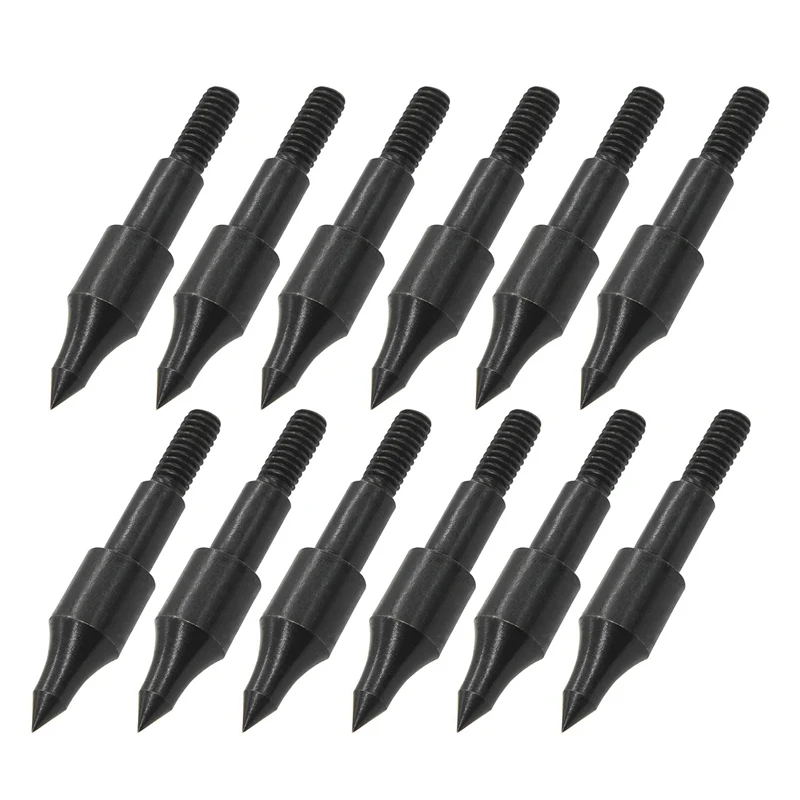 12Pcs 100 Grain Archery Field Points 5/16 In Target Broadheads Steel Hunting for Compound Bow Recurve Bow
12Pcs 100 Grain Archery Field Points 5/16 In Target Broadheads Steel Hunting for Compound Bow Recurve Bow