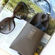 Soft Leather Drawstring Glasses Pouch Sunglasses Protector Women Handbag Waterproof Men Eyewear Case Drawstring Storage Bag
Soft Leather Drawstring Glasses Pouch Sunglasses Protector Women Handbag Waterproof Men Eyewear Case Drawstring Storage Bag